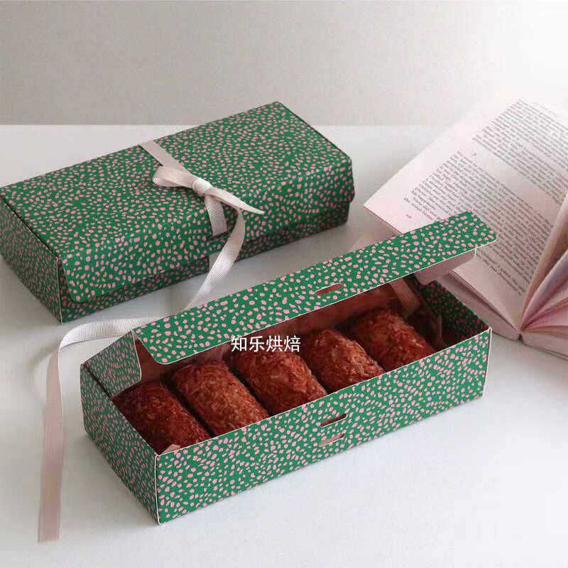  Hộp Quà Dài Màu Xanh Lá 10 Chấm Bi - Giấy Gói Quà Sinh Nhật, Hộp Đựng Quà Tặng Nhỏ Xinh, Tươi Mát [GIAO HÀNG 2-10 NGÀY | SỈ TỪ 2 TRIỆU | CÓ THỂ IN LOGO] 