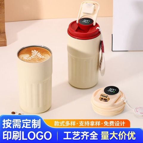  Cốc cà phê chân không đặt làm - Cốc giữ nhiệt thông minh bằng thép không gỉ [GIAO HÀNG 2-10 NGÀY | SỈ TỪ 2 TRIỆU | CÓ THỂ IN LOGO] 
