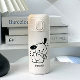  Cốc giữ nhiệt mẫu mới nắp bật cốc nước hình hạt đậu thiết kế đơn giản cho nam và nữ 