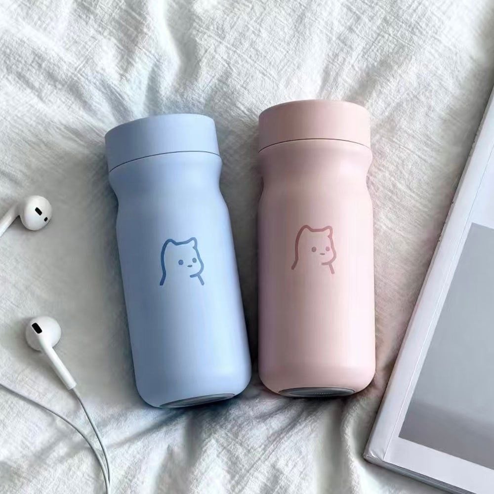  Cốc giữ nhiệt bỏ túi thép không gỉ, nhỏ gọn đáng yêu cho học sinh 