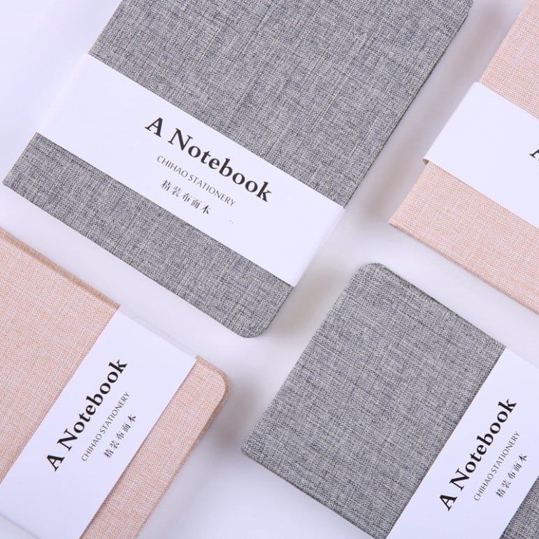  Sổ tay mini vải trơn đột phá (bộ 3) cho sinh viên [GIAO HÀNG 2-10 NGÀY | SỈ TỪ 2 TRIỆU | CÓ THỂ IN LOGO] 