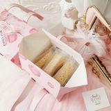  Hộp Quà Xách Tay Bao Bì Bánh Đậu Xanh Kẹo Hạnh Nhân Bánh Bông Tuyết Mùa Hè 