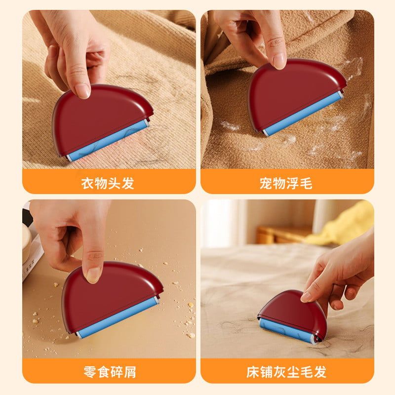  Dụng Cụ Dính Lông Nhựa 2 Trong 1 Cầm Tay Cho Quần Áo [GIAO HÀNG 2-10 NGÀY | SỈ TỪ 2 TRIỆU | CÓ THỂ IN LOGO] 