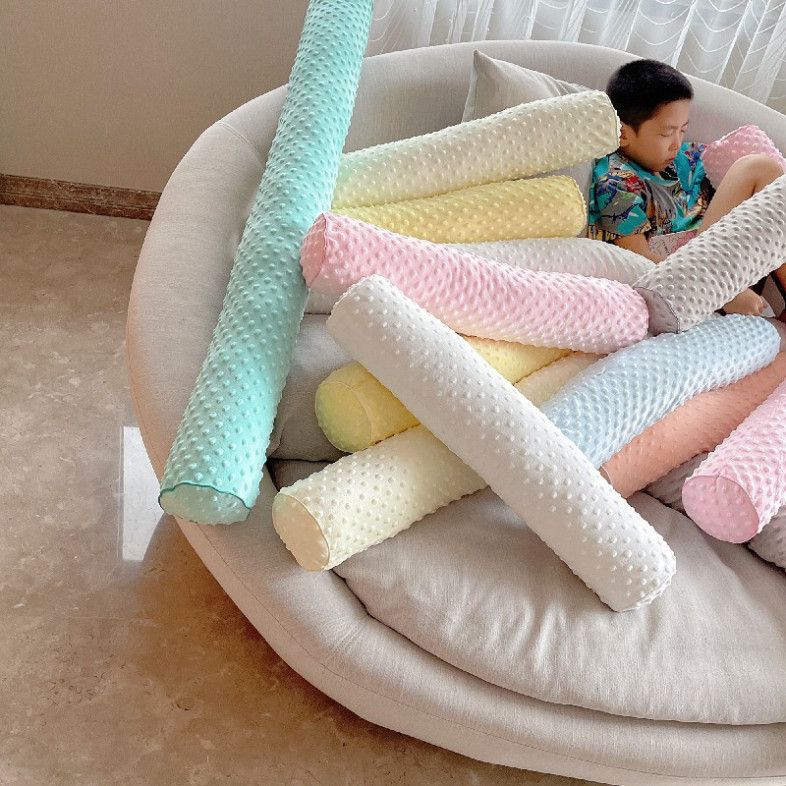  Gối Ôm hình tròn trụ Nhung Gối Dài Kẹp Chân Ngủ Bên phòng nghỉ Cho Bé Gái, đồ vật Ngủ Cho Bé Trai, rất có thể Tháo Rời 