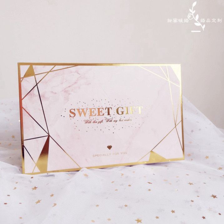  Bộ Túi Giấy & Hộp Quà Châu Âu 26 x 16 x 5.5cm - Đựng Quà Ngọt Ngào [Q320] 