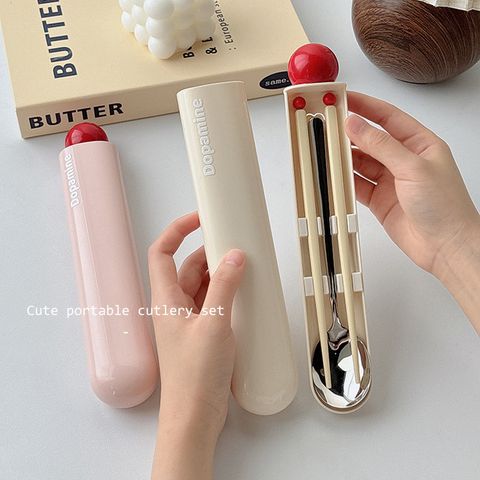  Hộp Đựng Đồ Dùng Một Người Xách Tay Cho Nhân Viên Văn Phòng Sinh Viên, Hộp Đựng Đũa, Hộp Đựng Đũa Và Thìa Cá Nhân 