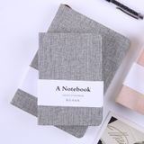  Sổ Tay Bìa Vải Màu Trơn Kích Thước A5/B5 - Sổ Ghi Chép Mini Sáng Tạo, Nhật Ký Bỏ Túi Xuất Khẩu Dành Cho Học Sinh [GIAO HÀNG 2-10 NGÀY | SỈ TỪ 2 TRIỆU | CÓ THỂ IN LOGO] 