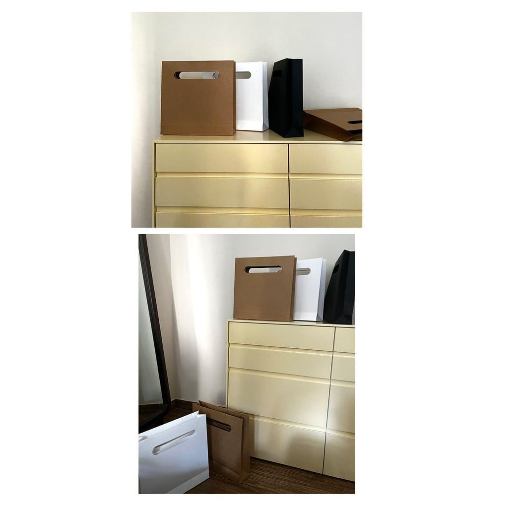 Túi mua sắm dày cho shop quần áo, túi đựng đồ lót, trang sức, mỹ phẩm 