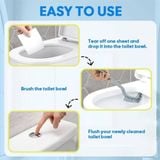  Viên Tẩy Cặn Nhà Vệ Sinh Dùng Một Lần - Chất Tẩy Rửa Bồn Cầu Thân Thiện Môi Trường, Dễ Sử Dụng, Đóng Hộp [GIAO HÀNG 2-10 NGÀY | SỈ TỪ 2 TRIỆU | CÓ THỂ IN LOGO] 