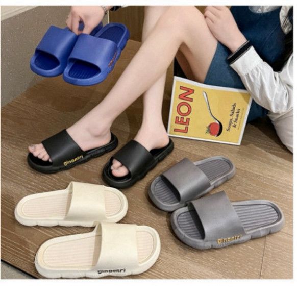  Giày dép nữ quai ngang cao cấp, đế cao chống thấm nước G1701, hoàn hảo cho trong nhà. 