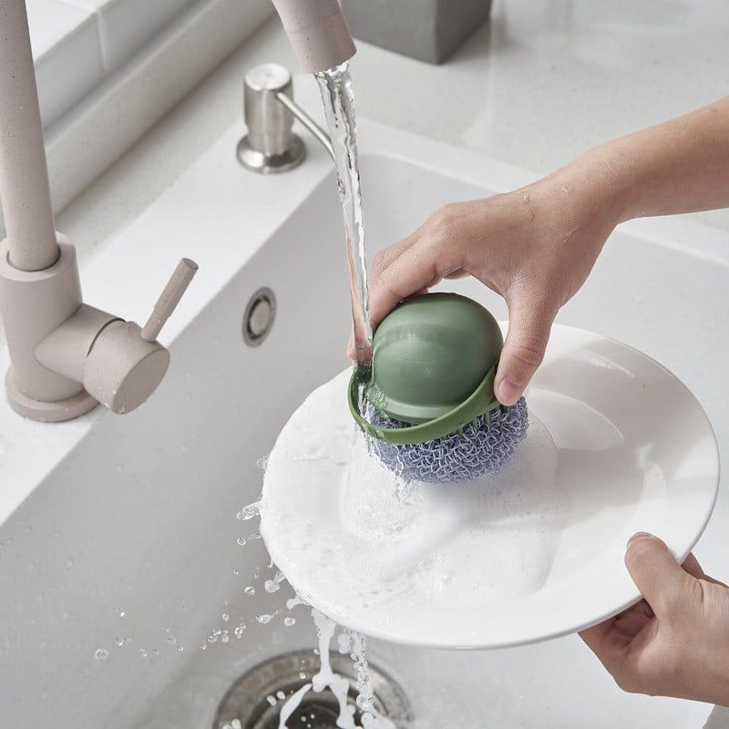  Bàn Chải Rửa Nồi Khử Nhiễm Nhà Bếp Đa Năng [GIAO HÀNG 2-10 NGÀY | SỈ TỪ 2 TRIỆU | CÓ THỂ IN LOGO] 