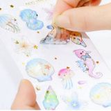  Bộ 3 Sticker Bướm Ngọc Trai 