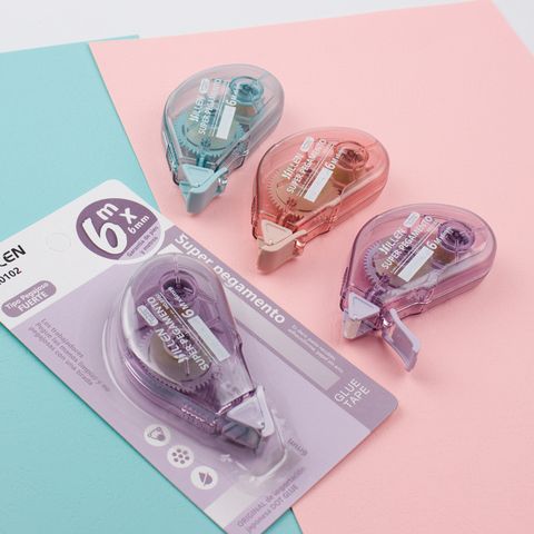  (HÀNG ĐẶT TRƯỚC) Set 10 bút xóa kéo  Keo Chấm Băng Keo Hai Mặt Cho Học Sinh Tiểu Học Băng Keo Dán 