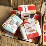  一组个！木盖收纳盒食品零食便当盒水果沙拉储存饭盒 
