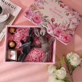  ```Bộ 10 Hộp quà sang trọng, Túi quà hoa hồng bền đẹp Q1546``` 