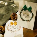  Thiệp Giáng Sinh 3D Siêu Dễ Thương: Tuần Lộc Mũi Đỏ Bông Nhung [Q211] 