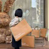 Túi xách tay nhám mẫu mới cho cửa hàng thời trang túi mua sắm cao cấp 