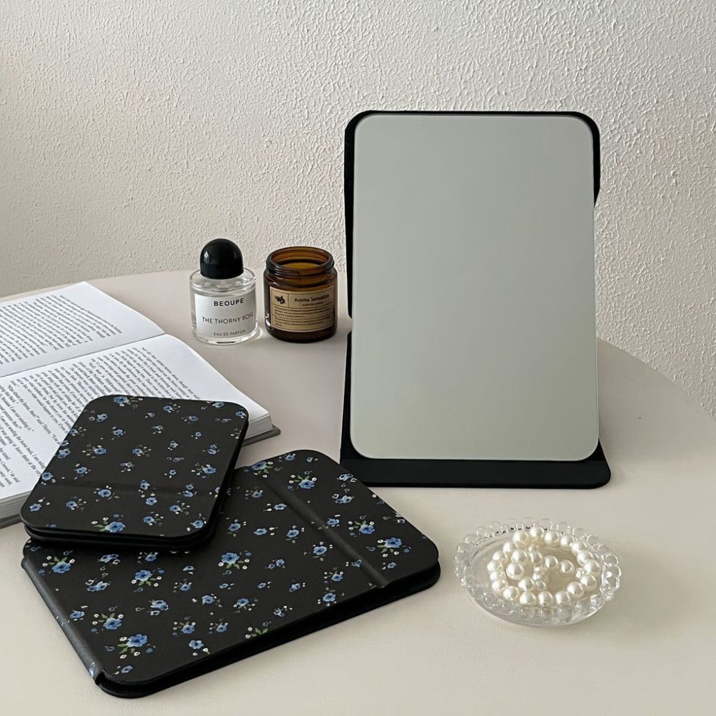  Gương Nhỏ Gấp Cổ Điển 5 Mảnh - Phong Cách Trang Điểm Học Sinh Ký Túc Xá 