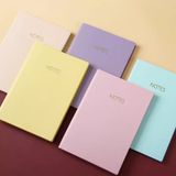  Sổ Tay Bìa Da Nhiều Màu Pastel - Sổ Ghi Chép Dày, Trang Lưới Vuông Phong Cách Retro Cho Học Sinh, Sinh Viên [GIAO HÀNG 2-10 NGÀY | SỈ TỪ 2 TRIỆU | CÓ THỂ IN LOGO] 