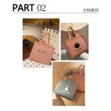  Sách nhỏ đỏ dễ thương kèm chó sanrio pacha mặt dây chuyền & túi độc đáo 