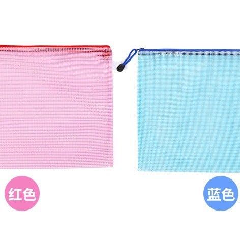  (HÀNG ĐẶT TRƯỚC) Combo 10 Túi Tài Liệu PVC Lưới Khóa Kéo Trong Suốt In Logo Được [GIAO HÀNG 2-10 NGÀY | SỈ TỪ 2 TRIỆU | CÓ THỂ IN LOGO] 