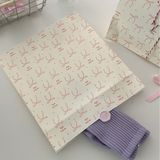  Túi Giấy Kraft Trắng Hình Nơ Phong Cách Hàn Quốc - Bao Bì Quà Tặng Dày Dặn Đựng Đồ Ăn, Bánh Kẹo [GIAO HÀNG 2-10 NGÀY | SỈ TỪ 2 TRIỆU | CÓ THỂ IN LOGO] 