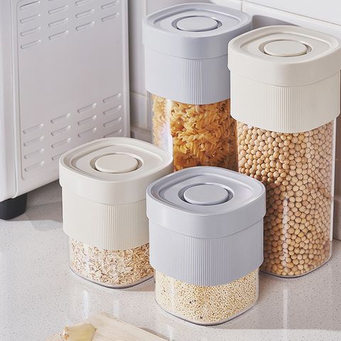  Hộp Đựng Ngũ Cốc Trong Suốt Cấp Thực Phẩm - Bình Kín Đựng Mì Ống, Trà Khô, Đồ Ăn Vặt, Nhiều Kích Thước [GIAO HÀNG 2-10 NGÀY | SỈ TỪ 2 TRIỆU | CÓ THỂ IN LOGO] 
