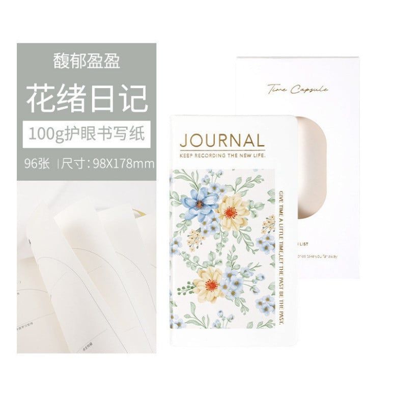  Sổ Tay Bìa Da Giả Kích Thước 48k - Notepad Giấy Daolin 100g, Phong Cách Sáng Tạo, Nhiều Họa Tiết Hoa, Có In Logo [GIAO HÀNG 2-10 NGÀY | SỈ TỪ 2 TRIỆU | CÓ THỂ IN LOGO] 