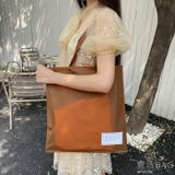  Túi xách màu đen trong suốt mờ quà tặng mua sắm túi bên bán buôn in logo 