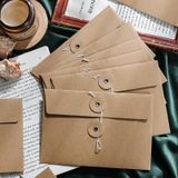  Túi giấy kraft phong bì đựng tài liệu thư từ retro văn phòng 