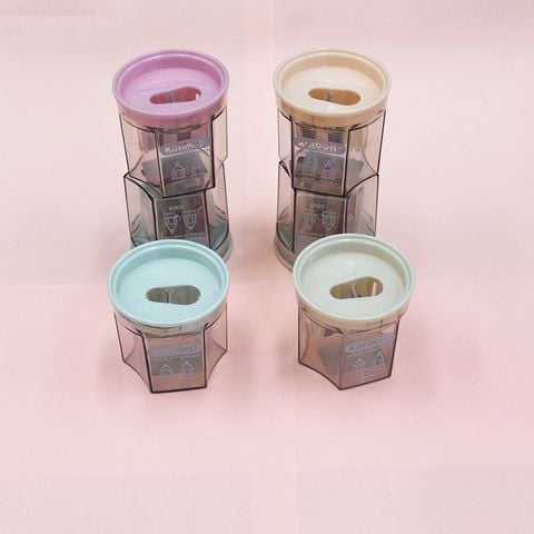  (HÀNG ĐẶT TRƯỚC) Combo 20 Dao Bút Chì Hai Lỗ Màu Morandi Trong Suốt Cho Học Sinh [GIAO HÀNG 2-10 NGÀY | SỈ TỪ 2 TRIỆU | CÓ THỂ IN LOGO] 