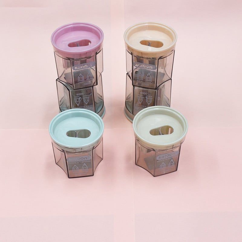  (HÀNG ĐẶT TRƯỚC) Combo 20 Dao Bút Chì Hai Lỗ Màu Morandi Trong Suốt Cho Học Sinh [GIAO HÀNG 2-10 NGÀY | SỈ TỪ 2 TRIỆU | CÓ THỂ IN LOGO] 