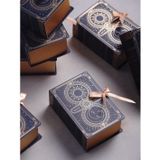  ```Q762 (Kích thước 8 * 4,5 * 12cm) - Hộp quà giấy thanh lịch, thiết kế quyển sách cổ điển với ruy băng trang nhã``` 