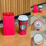  Cốc Thủy Tinh Cách Nhiệt Có Ống Hút Phong Cách Giáng Sinh - Họa Tiết Bông Tuyết, Quà Tặng Cao Cấp [GIAO HÀNG 2-10 NGÀY | SỈ TỪ 2 TRIỆU | CÓ THỂ IN LOGO] 