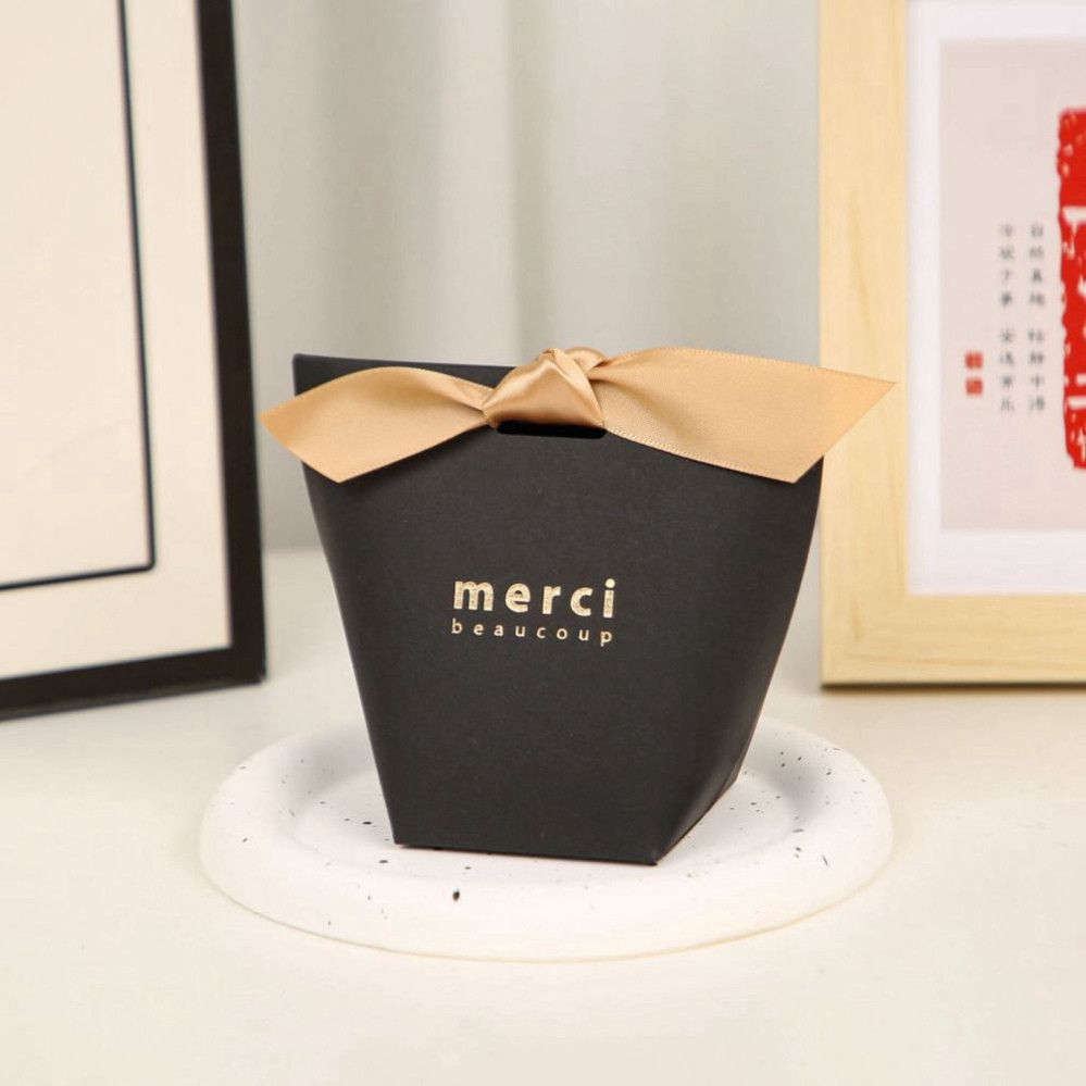  Bộ 20 Túi Giấy Mini Đáng Yêu (Có Nơ) - Kích Thước 5.7x6x10 cm, Hoàn Hảo Cho Quà Tặng! 