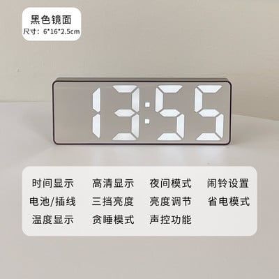  Đồng Hồ Điện Tử LED Dạ Quang Để Bàn Phong Cách Kỹ Thuật Số [GIAO HÀNG 2-10 NGÀY | SỈ TỪ 2 TRIỆU | CÓ THỂ IN LOGO] 