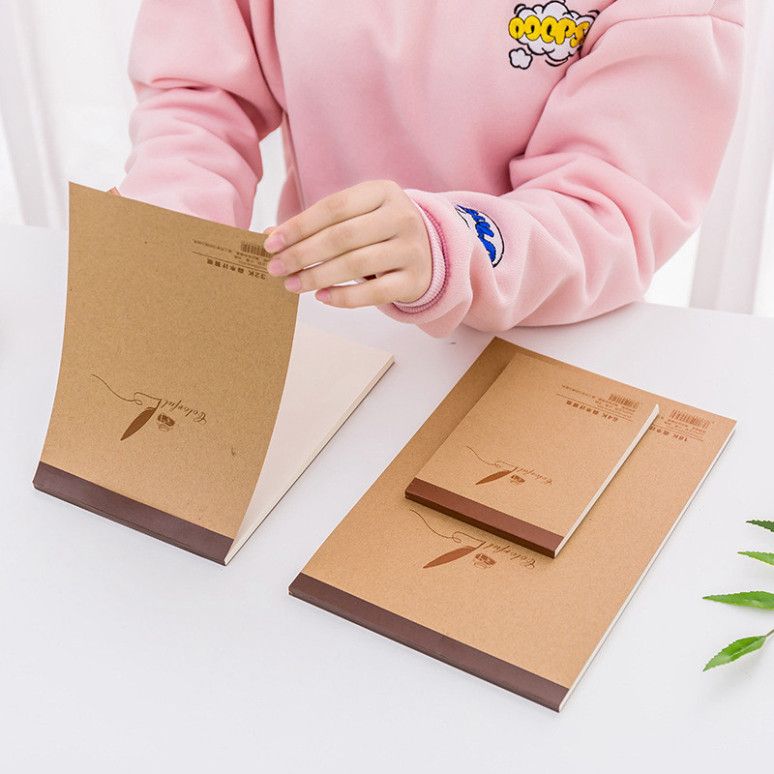  Combo 10 Sổ Nháp Giấy Vẽ Ghi Chú Có Thể Xé Rời - Note Pad Dày Trống 60 Tờ, Dùng Cho Học Sinh, Văn Phòng Phẩm Xuất Khẩu [GIAO HÀNG 2-10 NGÀY | SỈ TỪ 2 TRIỆU | CÓ THỂ IN LOGO] 