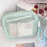  Túi Mỹ Phẩm Lưới Khối Đậu Phụ Nhiều Màu - Túi Đựng Đồ Trang Điểm, Phụ Kiện Du Lịch Phong Cách Hàn Quốc [GIAO HÀNG 2-10 NGÀY | SỈ TỪ 2 TRIỆU | CÓ THỂ IN LOGO] 