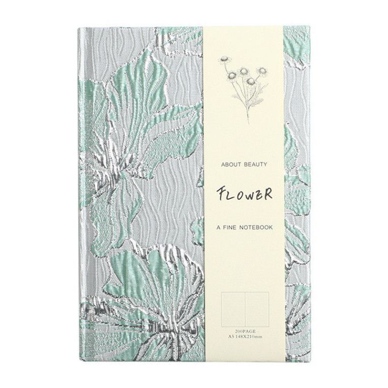  ```Sổ Tay Jacquard Hoa Loa Kèn Cao Cấp - Đặt Trước, Khám Phá Vượt Biên Giới``` 