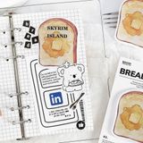  ```10 Cuốn Sổ Tay DIY Phong Cách Retro: Bánh Mì, Cà Phê và Ghi Chú Sáng Tạo Đặt Trước``` 