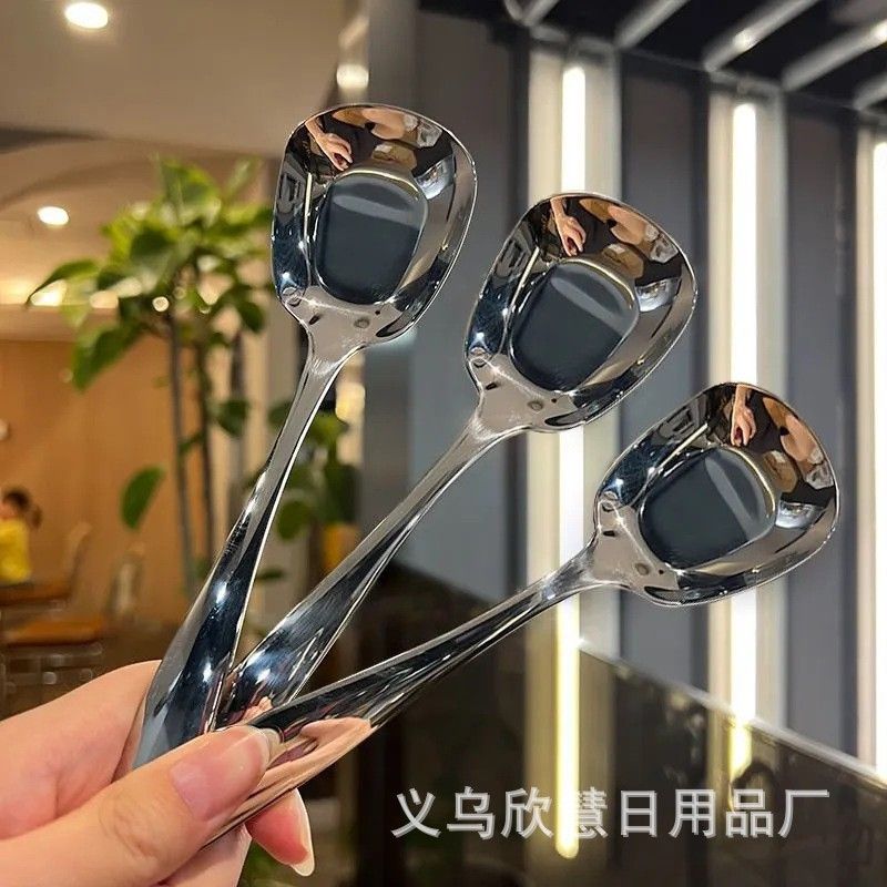  10 Bộ Muỗng Inox Đa Năng: Ăn Cơm, Món Tây, Múc Kem, Cắt Dưa Hấu [GIAO HÀNG 2-10 NGÀY | SỈ TỪ 2 TRIỆU | CÓ THỂ IN LOGO] 
