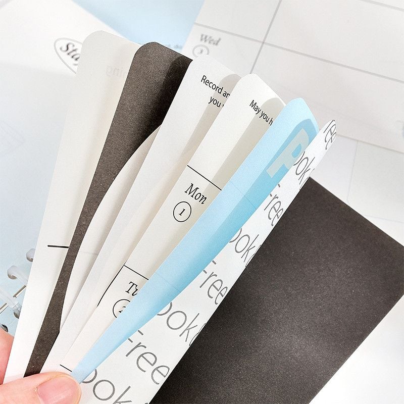  Bộ Sổ Ghi Chép Tự Do - Tập Giấy Rời Phong Cách Tối Giản Hàn Quốc, Sổ Tay Viết Lách Cho Văn Phòng Và Học Tập [GIAO HÀNG 2-10 NGÀY | SỈ TỪ 2 TRIỆU | CÓ THỂ IN LOGO] 