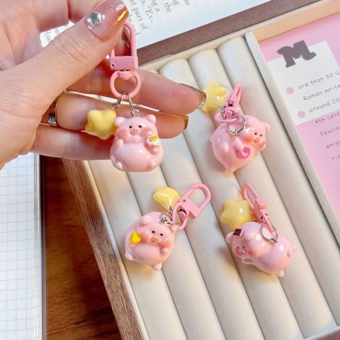  (HÀNG ORDER) set 20 Móc Khóa Mặt Dây Chuyền Trái Tim Cô Gái Túi Đi Học Mặt Dây Chuyền Đồ Trang Sức Quà Tặng 