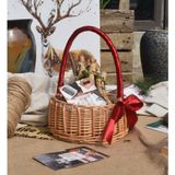  Giảm giá Túi cói thời trang đan cotton, họa tiết mắt cáo, có lót dây rút cho phái nữ! 