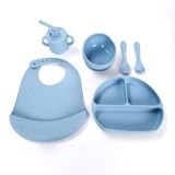  Bộ Dụng Cụ Ăn Silicon Cho Bé: Bát, Nĩa, Thìa, Cốc, Yếm Chống Đổ [GIAO HÀNG 2-10 NGÀY | SỈ TỪ 2 TRIỆU | CÓ THỂ IN LOGO] 