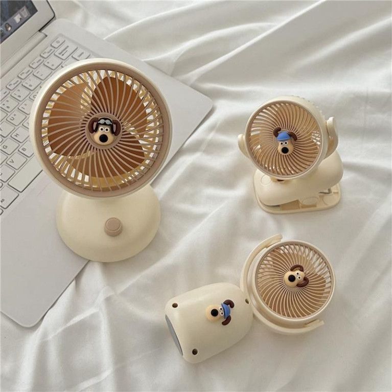  Quạt Mini USB Sạc Điện Cầm Tay - Giải nhiệt lý tưởng cho sinh viên và văn phòng! 