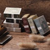  ```Khám Phá Set 10 Hộp Giấy Kraft Mini Retro Ghi Chú Có Thể Xé, Tiện Lợi Mang Theo``` 
