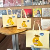  Túi tote vải không dệt in hình chuối – Túi mua sắm shop thời trang cao cấp [GIAO HÀNG 2-10 NGÀY | SỈ TỪ 2 TRIỆU | CÓ THỂ IN LOGO] 