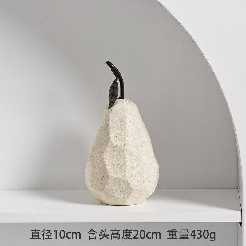  Đồ Trang Trí Gốm Hình Quả Lê, Táo Phong Cách Wabi-Sabi [GIAO HÀNG 2-10 NGÀY | SỈ TỪ 2 TRIỆU | CÓ THỂ IN LOGO] 