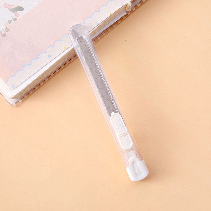  Dao Cắt Giấy Tháo Rời Nhanh Trong Suốt - Dao Tiện Ích Phong Cách Đơn Giản Dành Cho Sinh Viên [GIAO HÀNG 2-10 NGÀY | SỈ TỪ 2 TRIỆU | CÓ THỂ IN LOGO] 